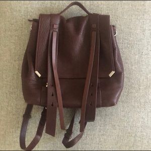 All saints leather backpack
